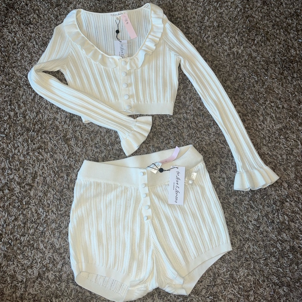 For Love and Lemons Camille set! Size medium
